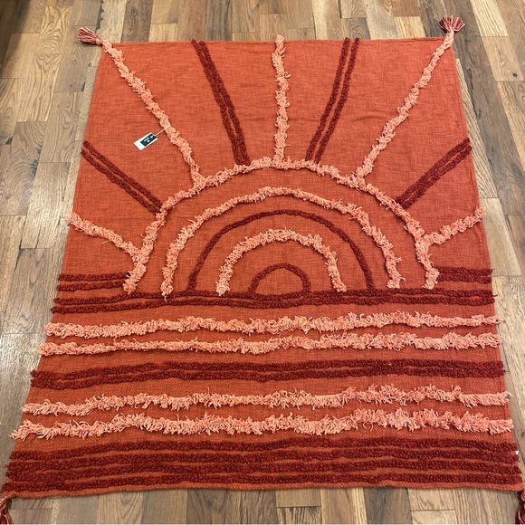 Urban Outfitter NWT Boho JETE Home Throw Blanket - Picture 9 of 10